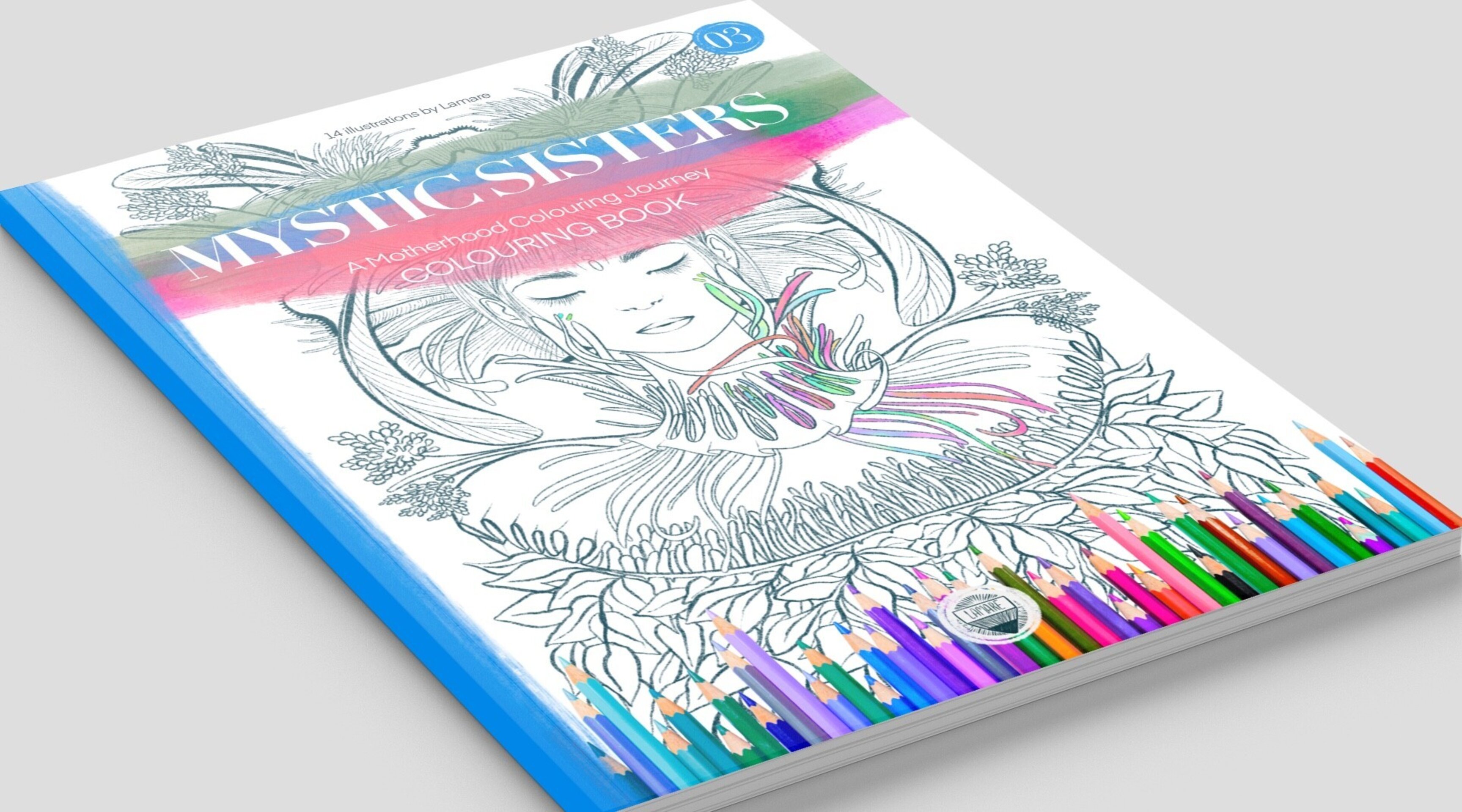 COLOURING BOOK// MYSTIC SISTERS - 1