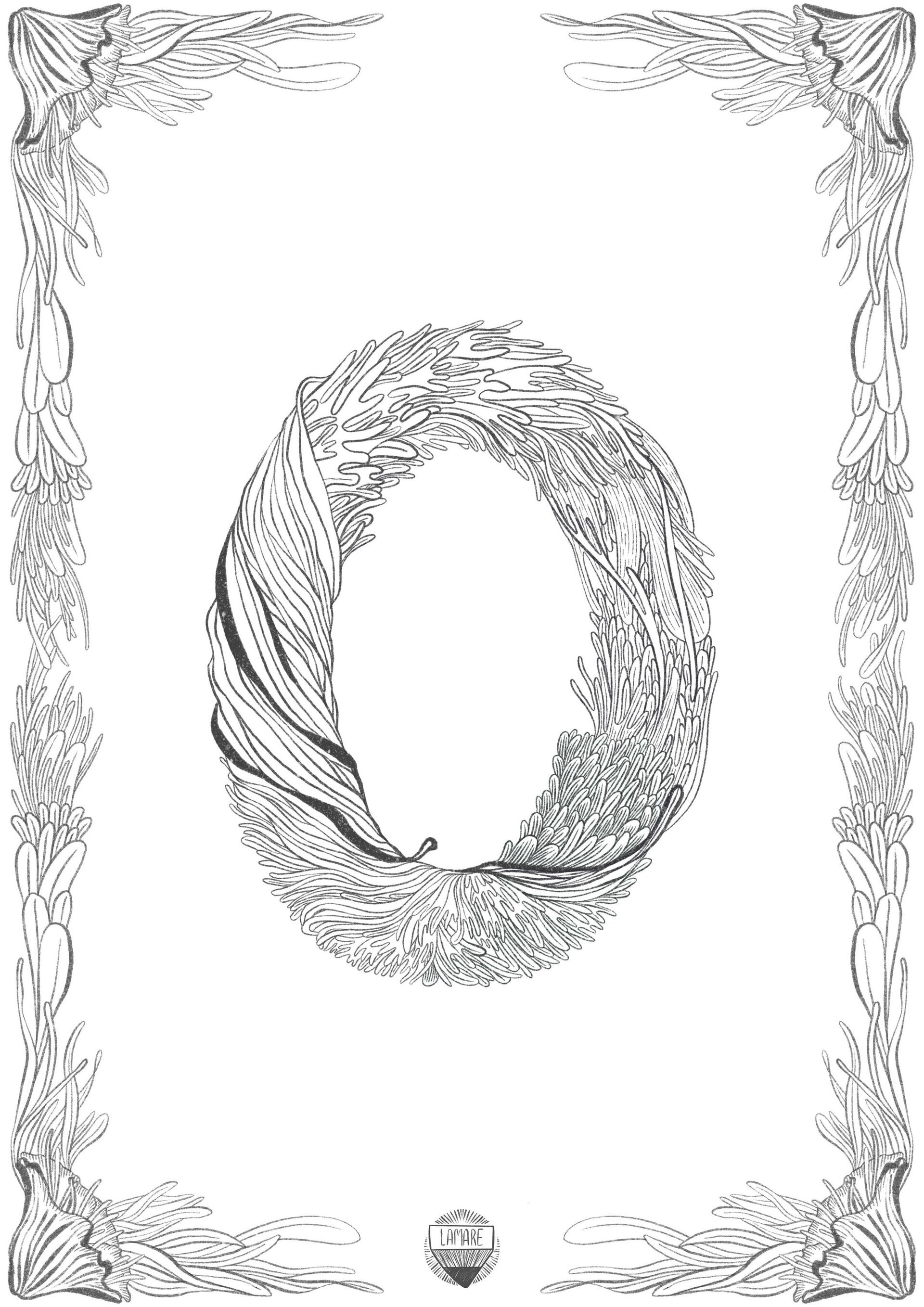 COLOURING PRINTS // Láminas sueltas abecedario - 17