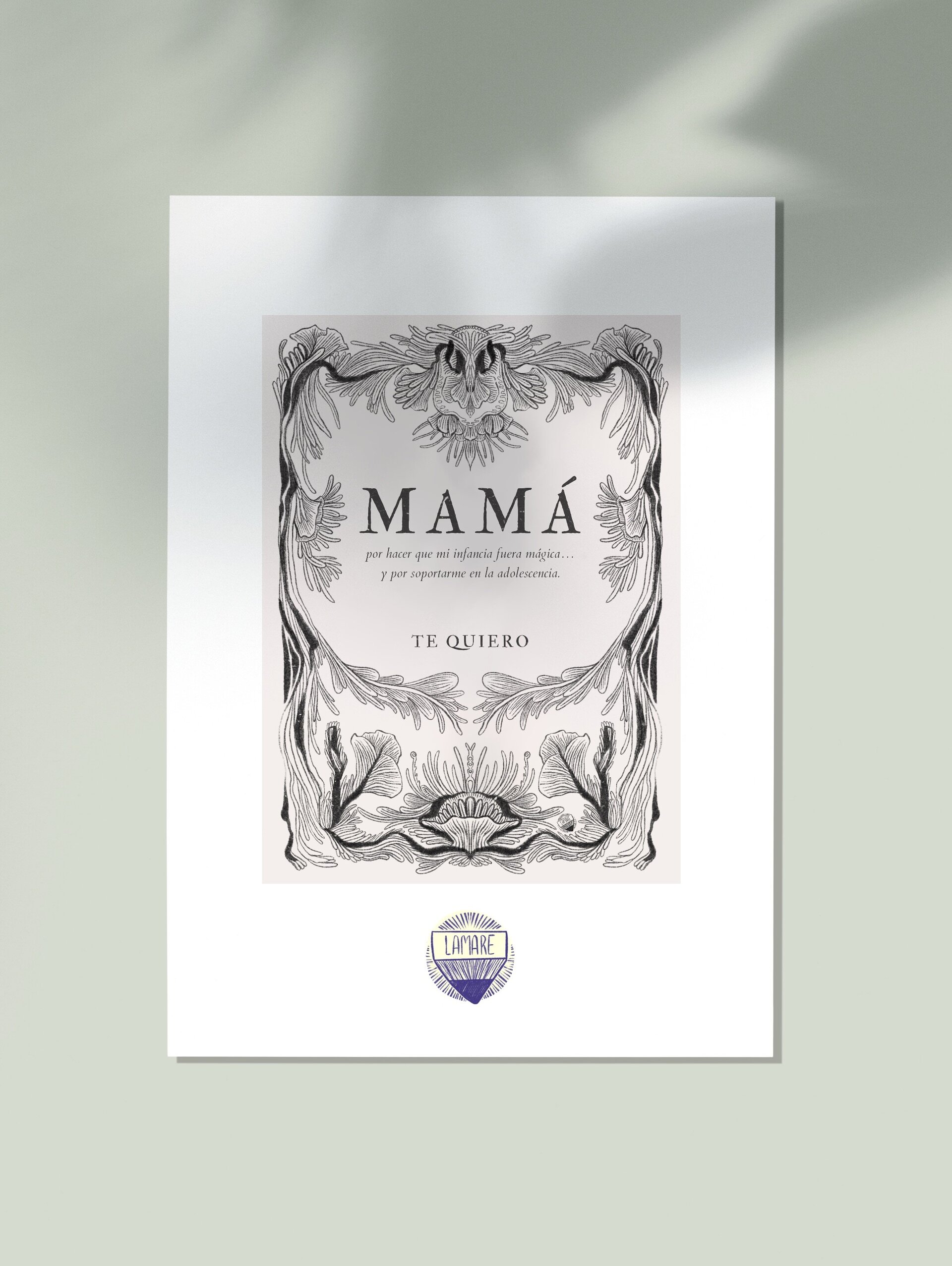 ILUSTRACIÓN “PARA LA MAMMA” // Lámina ilustrada para tu madre - 3