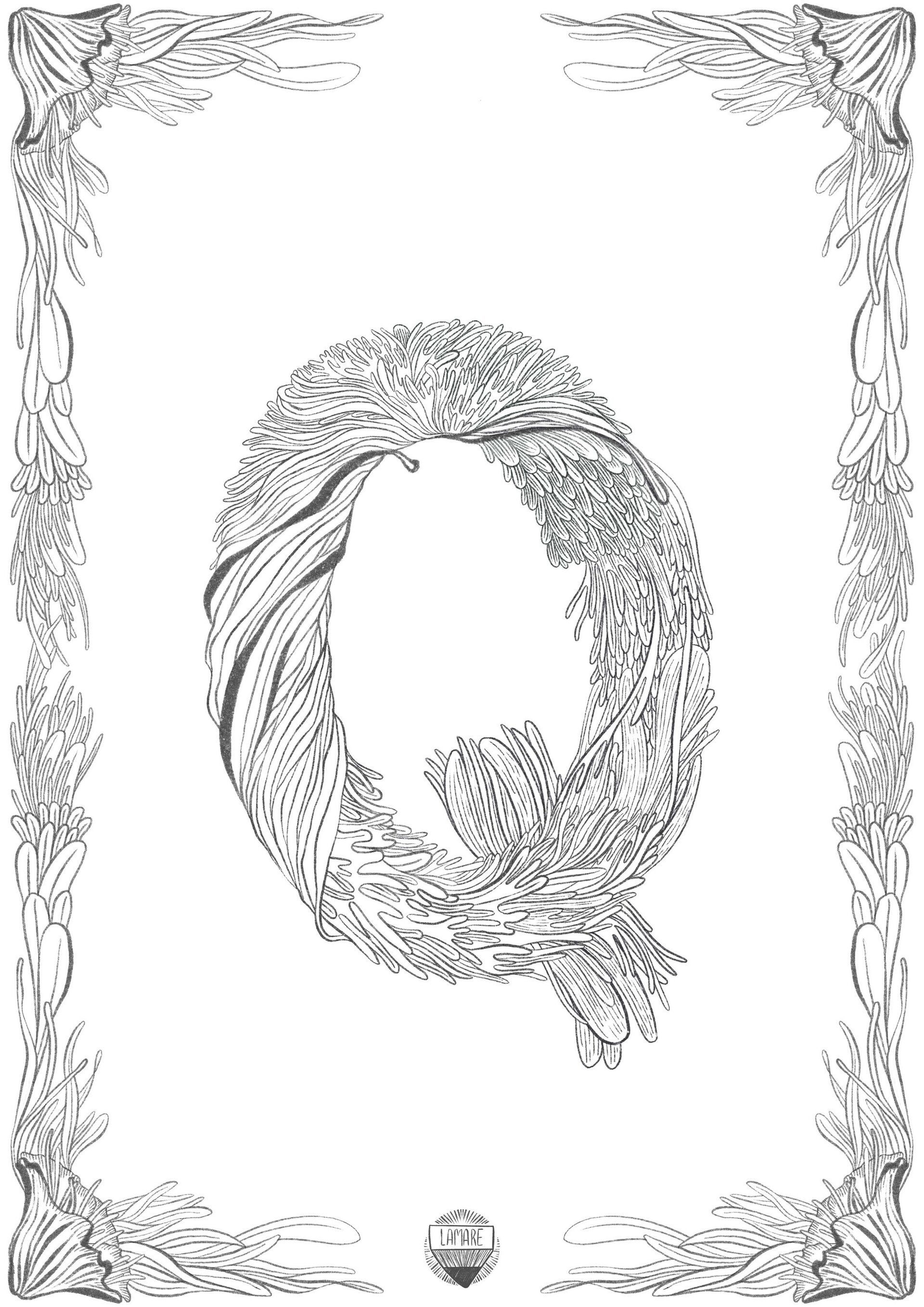 COLOURING PRINTS // Láminas sueltas abecedario - 19