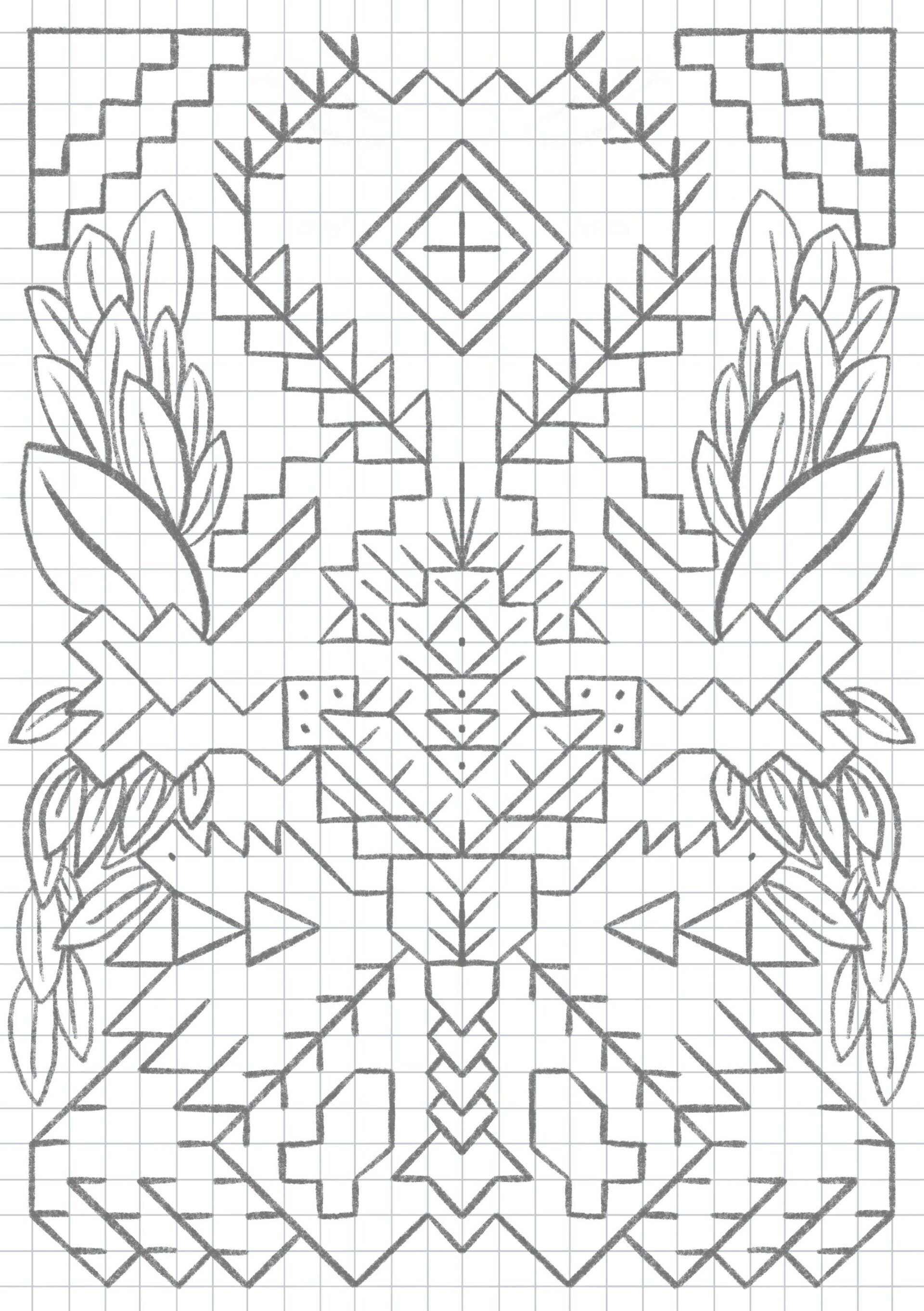 COLOURING Postcards// FRAMED MESSAGES - 4