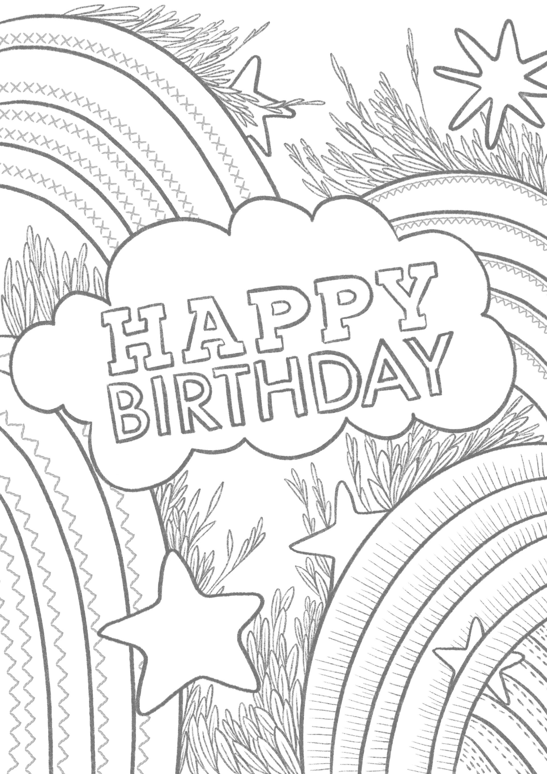 COLOURING Postcards// LET’S CELEBRATE n1 - 5