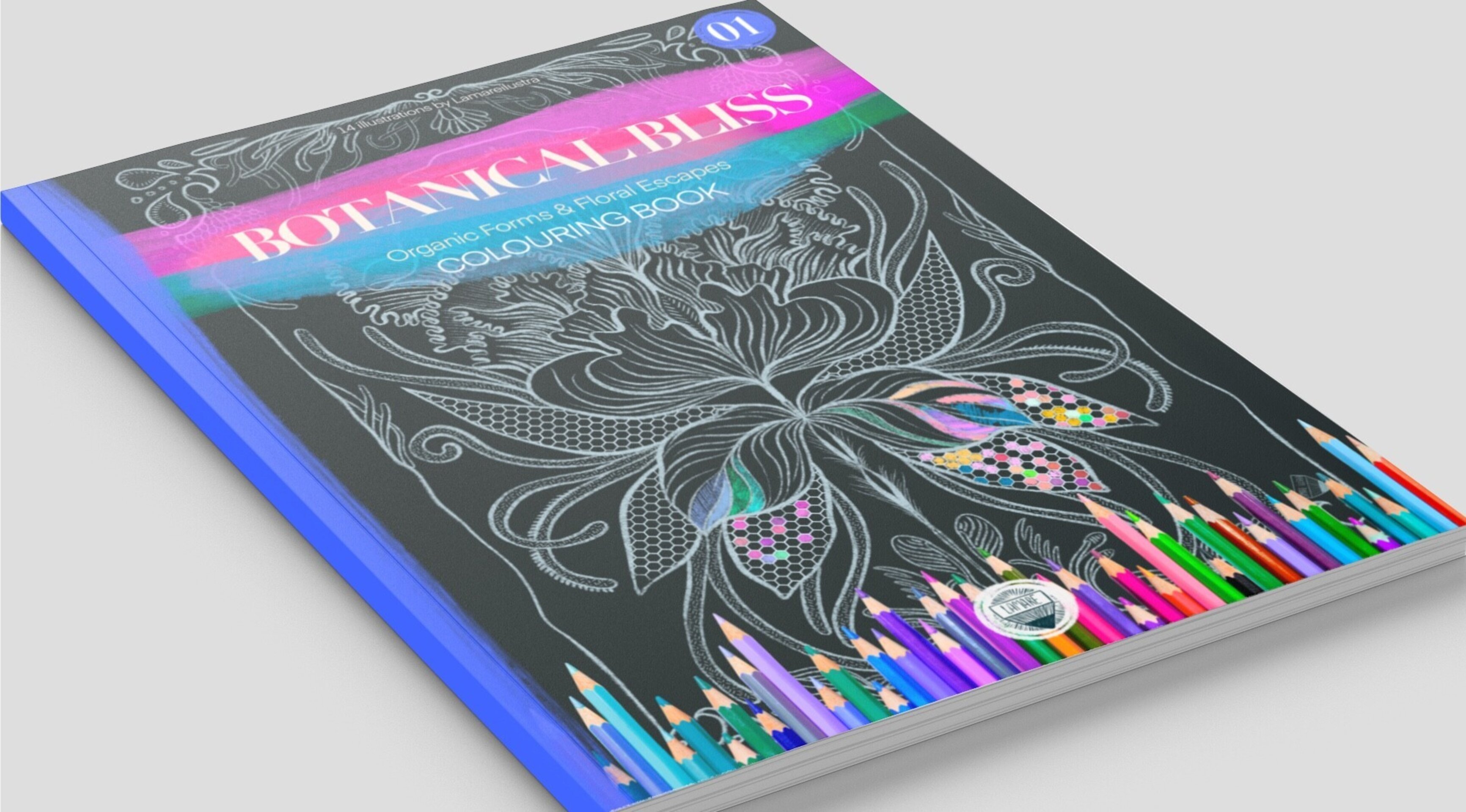 COLOURING BOOK// BOTANICAL BLISS - 1