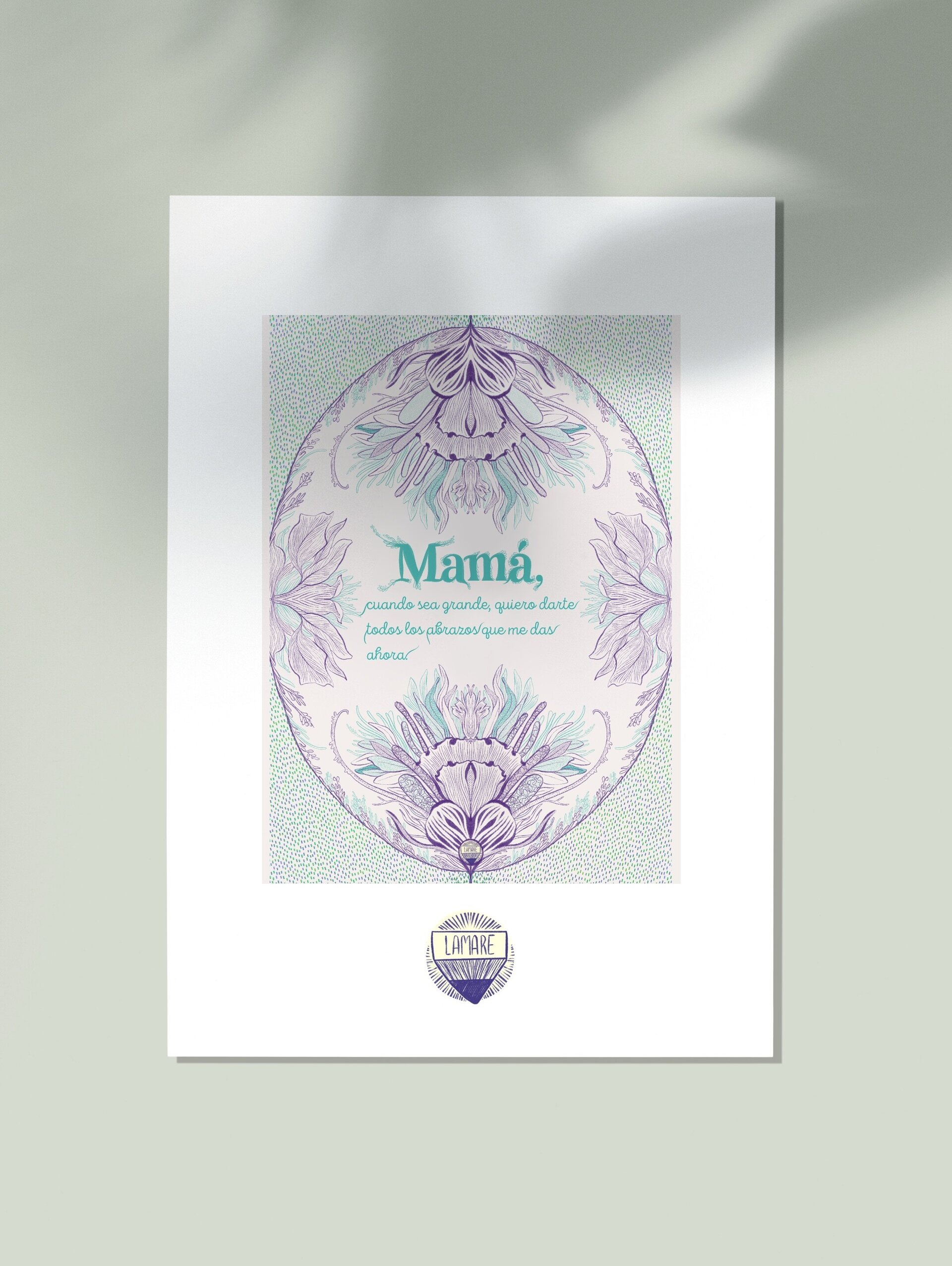 ILUSTRACIÓN “PARA LA MAMMA” // Lámina ilustrada para tu madre - 5