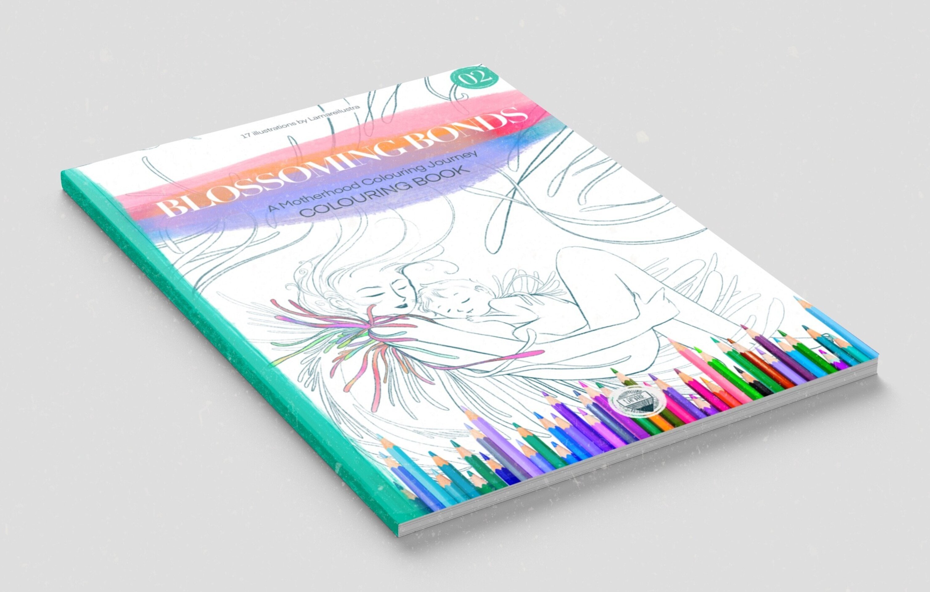 COLOURING BOOK// BLOSSOMING BONDS - 1
