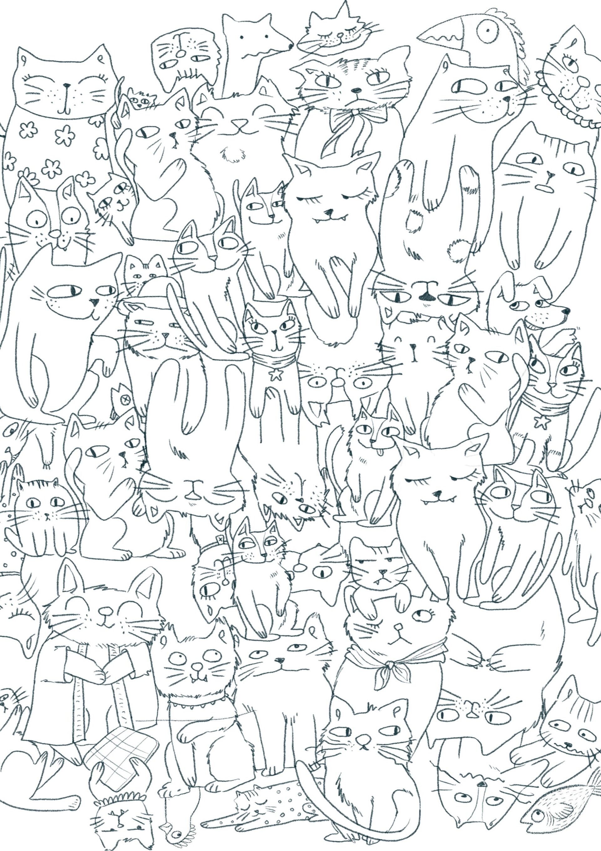 COLOURING Postcards// LET’S CELEBRATE n1 - 3